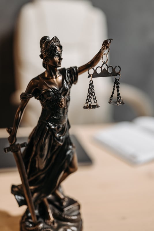 Lady Justice statue